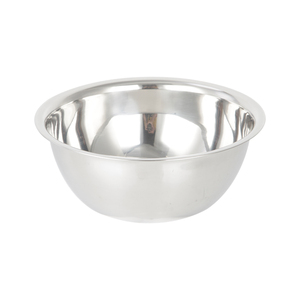 ชุดชามสแตนเลสสตีลสำหรับล้างผัก ทำสลัด อบขนม ทำอาหาร ใส่ซุป ผลไม้ ใส่ซอส พร้อมโลโก้สั่งทำพิเศษ สีเงิน - Product Image 5