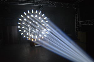 Luz Móvil Super Beam de 260W, Iluminación de Escenario DMX, Doble Prisma con Efecto Colorido, para DJ, <span class=keywords><strong>Discoteca</strong></span>, Club, Bodas, Espectáculos y Eventos - Product Image 5
