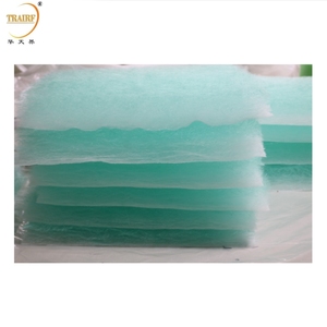Matériau de pré-filtre G3 G4, rouleau de filtre à poussière en fibre de verre verte pour la peinture, la cabine de pulvérisation et le filtre de plafond - Product Image 4