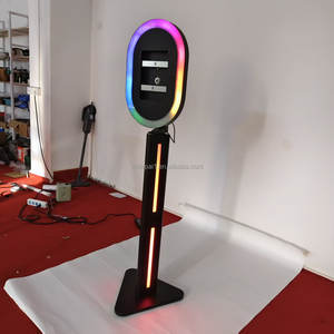 Meilleur choix 2025 : Coque de photomaton <span class=keywords><strong>pour</strong></span> <span class=keywords><strong>iPad</strong></span> avec éclairage LED d'appoint, anneau lumineux portable, photomaton manuel <span class=keywords><strong>pour</strong></span> <span class=keywords><strong>iPad</strong></span> de luxe avec <span class=keywords><strong>imprimante</strong></span> - Product Image 5