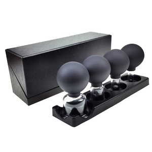 ยางดูดหลอดไฟ Cupping ชุด4Pcs สูญญากาศป้องกันเซลลูไลท์นวดร่างกายนวด Rejuva ถ้วย - Product Image 2