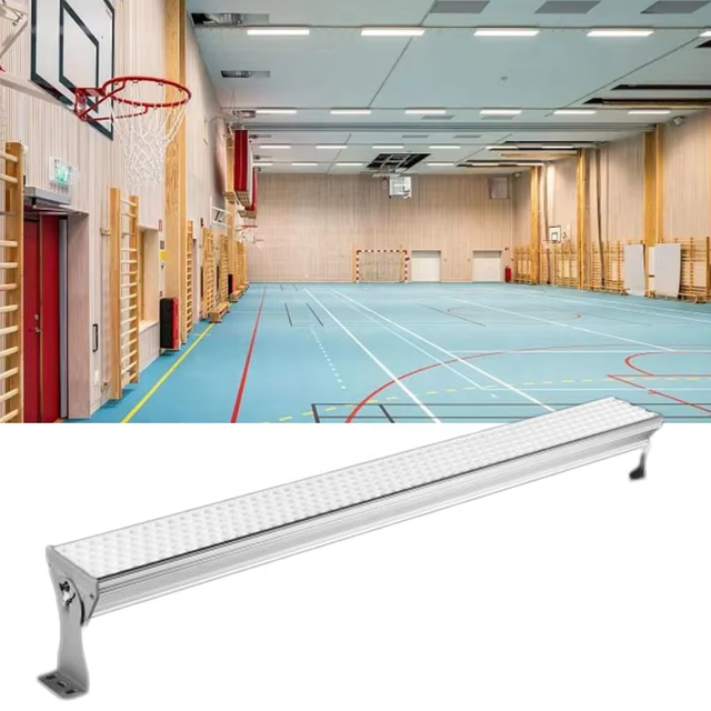 IP65 Waterproof LED Linear High Bay Light 100W 150W 200W Anti-Glare Linear Pendant Lighting for Industrial Warehouse & Workshop