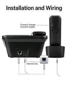 ชุดโทรศัพท์ไร้สายแม่และเด็กพร้อมเครื่องโทรศัพท์ไร้สายหนึ่งถึงสี่เครื่อง - Product Image 4