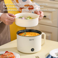 Marmite Électrique Mini Portable 1,8 L en Acier Inoxydable pour Cuisine Domestique – Vente en Gros