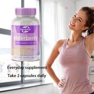 Cápsulas de Saúco con Zinc y Vitamina C para Adultos, Suplemento Herbal, Venta Caliente OEM/ODM - Product Image 5