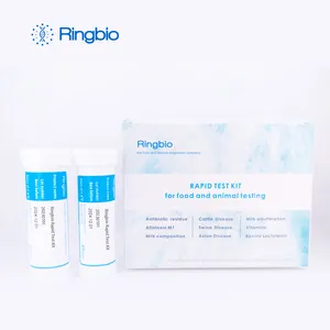 Ringbio Egg Florfenicol & Quinolones 2in1 Rapid Test Kit food safety egg drug residue test
