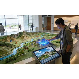 Sistema de Proyección Táctil Adaptativo, Interacción con Ventanas y Paredes de Vidrio, Sensor de IA, Calibración Automática - Product Image 4