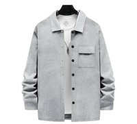 Veste d'extérieur coupe-vent pour homme, style rétro, amovible, pour l'automne et l'hiver, OEM/ODM