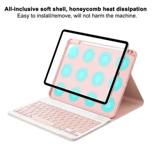 Popular Wireless <strong>Keyboard</strong> <strong>Case</strong> for Ipad <strong>Pro</strong> 13 12.9 <strong>Pro</strong> 10.5/Air 4 With Pencil Holder Stand Magic Smart Touchpad <strong>Keyboard</strong> Cover - Product Image 3