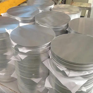 3003 3004 A3005 3104 3105 Feuille ordinaire en aluminium avec plaque circulaire en aluminium revêtue de PVC - Product Image 1