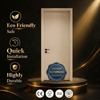 Porte en WPC étanche Jiuyixing, fabrication directe, style élégant sculpté, grande taille, pour villas, pour entrepreneurs, livraison rapide