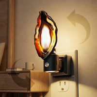 Lampes de nuit LED sans flamme LOHAS C7, lumière de nuit à intensité variable, lumière de nuit décorative en cristal esthétique pour la maison, le salon