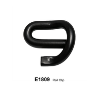 Système d'assemblage à clip E1809, matériau en acier à ressort, compatible Pandrol
