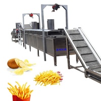 AX Volledig Automatische Motorpomp Hoge Efficiëntie RVS 220V/380V Friet- en Aardappelchipsmachine
