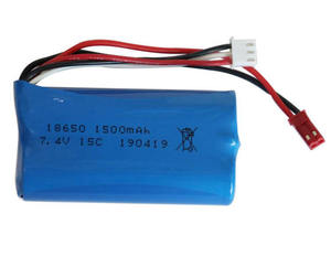 15C 18650 pil paketi 7.4v 1500mAh lityum iyon piller 2S1P şarj edilebilir rc drone - Product Image 2