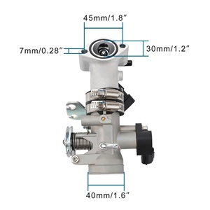 GOOFIT Corps de papillon à <span class=keywords><strong>injection</strong></span> pour moteur <span class=keywords><strong>GY6</strong></span> 169cc 170cc EFI Jonway GTX 250 EFI 200 - Product Image 2