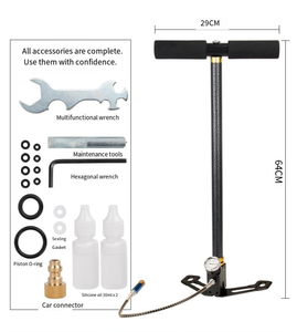 AISUKY Bouteille d'oxygène de plongée technique haute pression 300 bars en acier inoxydable 2L certifiée CE pour usage extérieur - Product Image 5