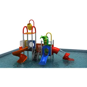 China Jinmiqi Manufacturer Good Quality Water Amusement Park Kids Swimming Pool Water Play Equipment Plastic Water Slide