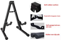 Wholesale Foldable A-frame Metal Guitar Strap for Electric and Bass Guitars; Parts and Accessories for Stringed Instruments