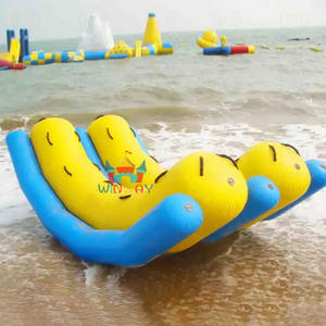 Usine directe piscine mer lac <span class=keywords><strong>parc</strong></span> jouets gonflable eau flottant balançoire pour enfants et adultes - Product Image 3