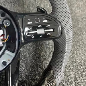 Volante Sportivo in Fibra di Carbonio con LED JIANSHAN per C63/E/W213/W204/W205/G55/CLA45/W231/W172/W218/W166 - Impugnatura da 40mm - Product Image 4