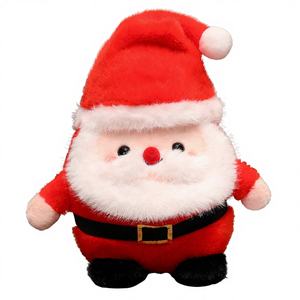 Nouvelle série de Noël porte-bonheur : Poupée Père Noël en peluche créative avec doublure en maille, idéale pour les cadeaux de fêtes et la décoration de centres commerciaux - Product Image 1