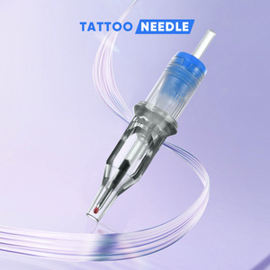 Cartucho de agujas para tatuaje profesional, 20 piezas, hecho para artistas, de acero inoxidable, seguro - Product Image 2