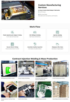 Small Batch Accepted Chrome Plated Design Shell Keycap Custom Injection Mold Injection Molding Service