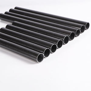 Tube en fibre de carbone pultrudé léger personnalisable, sergé 3K, 100 % fibre de carbone, épaisseur 20 mm, 0-200°C, pour jouets RC et sports SHENGTIAN - Product Image 2