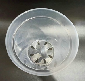 Nhà Máy Trực Tiếp Thêm Lớn Trong Suốt Nhựa Bán Buôn Hoa Lan Chậu Hoa Phong Lan Chậu Với Lỗ Vườn Nồi Lỗ Nhựa Bask - Product Image 3