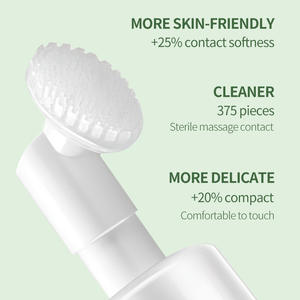 Avocat à base de plantes Aloe Vera <span class=keywords><strong>Mousse</strong></span> nettoyante pour le visage 2-en-1 Bulle Acide aminé Lavage Décharger Traitement de l'acné Nettoyeur de pores pour sec - Product Image 3