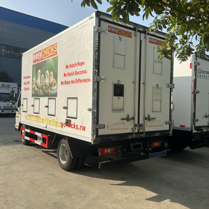 Camión Refrigerado Foton de 5 Toneladas para Transporte de Pollos, Nuevo, en Venta, con Combustible Diésel, para Pollitos de un Día - Product Image 4