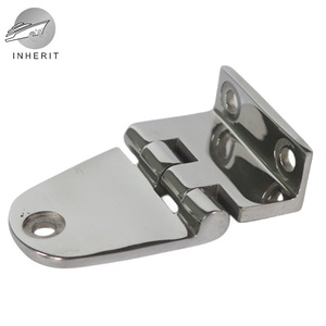 Charnière en acier inoxydable 316, plaque incurvée 54x37 70x37, qualité marine, angle droit, pour réparation et remplacement, surface polie - Product Image 5