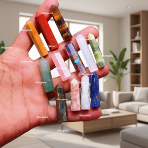 Torre de Cuarzo de Cristal Natural de Alta Calidad para Decoración y Meditación - Product Image 1