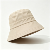 Topi Bucket Wanita UPF50+ Anti UV, Lebar, Bahan Polyester, Cepat Kering, Dapat Dilipat, Cocok untuk Luar Ruangan, Pantai, Perjalanan, Memancing, Custom