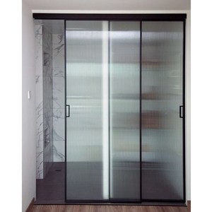 Aluminum Partition Modern Sound Insulation Living Room Soft Closing System Smooth Operation <b>Sliding</b> Door - Product Image 1