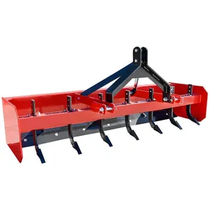 Hot Sale Heavy duty 3 Point Tractor Implements yard Box blade with CE, rear box blade 3 point heavy box scraper with CE