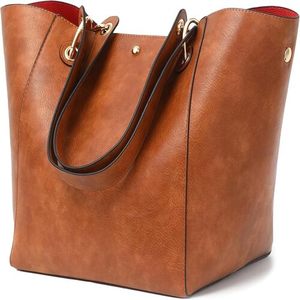 Sac à main en similicuir pour femme avec détail pompon avant, fermeture éclair robuste, compartiment principal spacieux, sac à bandoulière pour usage quotidien - Product Image 1