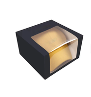 Cajas de Embalaje para Gorras de Béisbol con Logotipo Personalizado al por Mayor, Caja de Regalo Plegable con Impresión a Todo Color, PVC Transparente, Materiales Reciclados