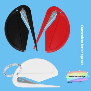 Portable Handheld <strong>Mini</strong> Paper Cutter Knives Small Courier Utility Knife Manufactured Plastic for Pet Knotting Hair Combing - Product Image 4