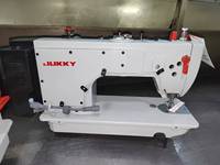 Machines à coudre industrielles semi-automatiques à entraînement direct JUKKY, nouveau modèle 9808, avec moteur intégré pour divers tissus