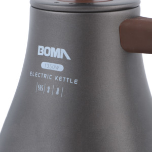 BOMA 2024 Nuevo diseño 1.2L Hervidor eléctrico de cuello de ganso Temperatura <span class=keywords><strong>variable</strong></span> Calentamiento rápido Olla eléctrica para café/té - Product Image 3