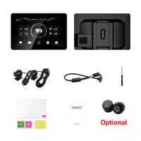 EKIY 7'' pour moto BMW, navigation sans fil CarPlay Android Auto, écran multimédia GPS, commande au volant, caméra DVR, TPMS
