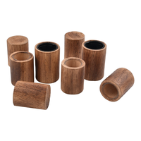 Fabricant de bouchons magnétiques en bois dur personnalisables pour bouchons de bouteilles et fermetures, bouchons de flacons de parfum