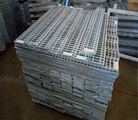 Couvercle de grille de drainage extérieur grille en acier galvanisé pour gouttière