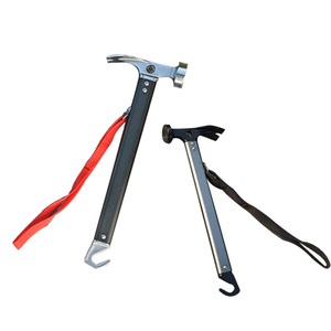 Martillo Multifuncional de Aluminio para Exteriores, Ligero y Portátil, Herramienta de Supervivencia para Camping y Senderismo, Tamaños Grande y Pequeño - Product Image 5