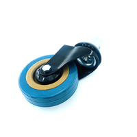 Pièces de fauteuil roulant roue pivotante médicale à 4 roulettes avec fourche