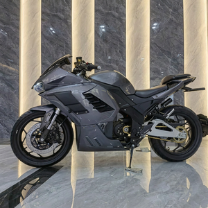 H400-M-P Moto Elettrica 3000W con Motore Centrale a Catena, E-Bike Sportiva 72V, Monobraccio, Pneumatici Sottovuoto, Velocità Massima 130KM/H, Autonomia 240KM, Vendita all'Ingrosso - Product Image 2