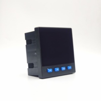 Sous-compteur de puissance triphasé intelligent Voltmètre DC numérique Affichage LED Surveillance de l'alimentation sur rail DIN pour les tailles 96*96 72*72 80*80