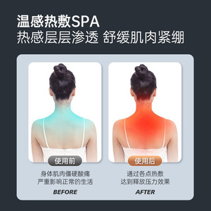 Neck And Shoulder Massage Shawl With <b>Heating</b> And Kneading Function For Home Use <b>USB</b> Rechargeable - Product Image 5